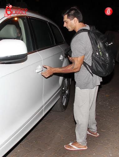 Karan Singh Grover and Bipasha Basu were spotted in Bandra