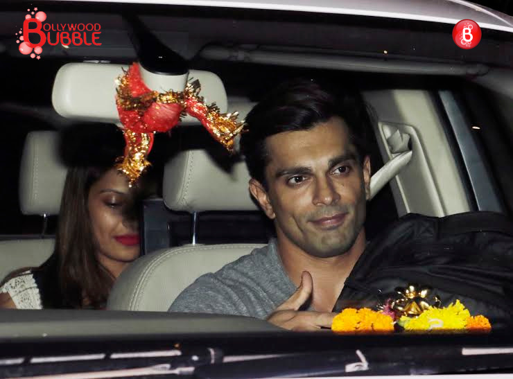 Karan Singh Grover and Bipasha Basu were spotted in Bandra