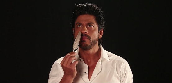 Shah Rukh Khan performing various challenges given by his fans