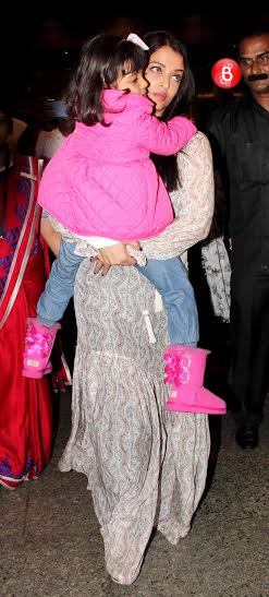 Aishwarya Rai Bachchan and Aaradhya Bachchan