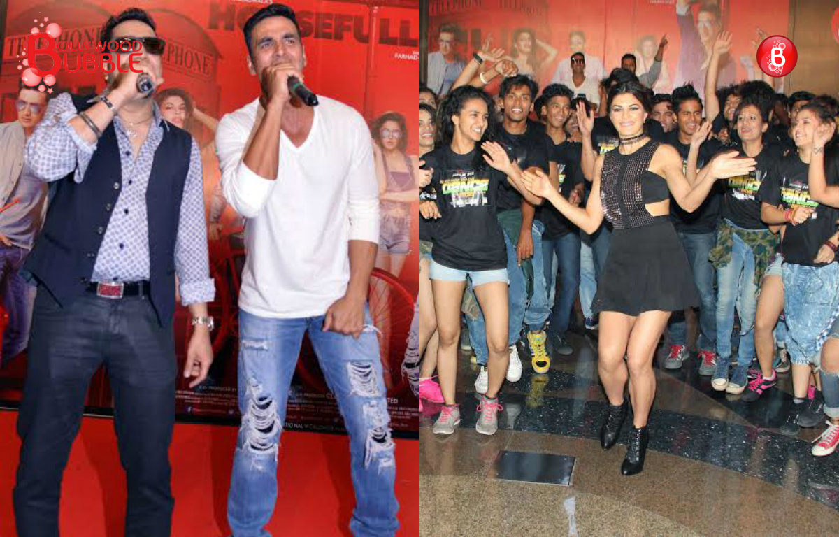 Akshay Kumar, Jacqueline Fernandez and 'Housefull 3' team at song launch