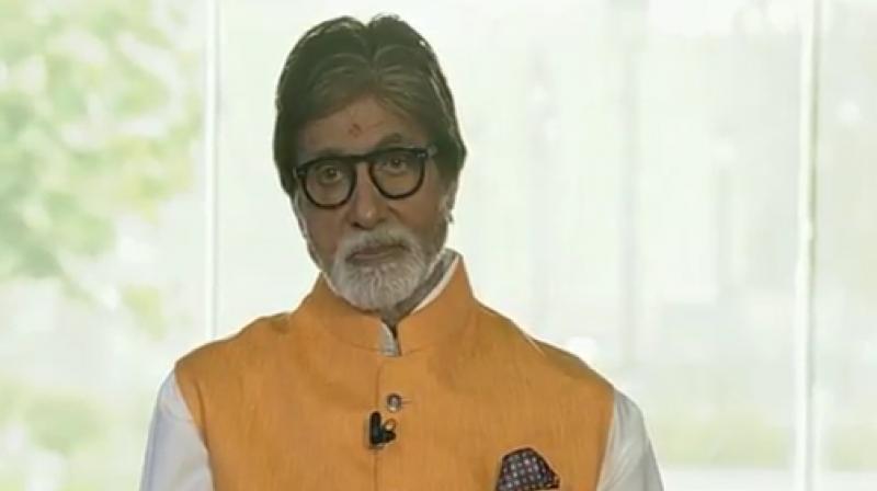 Amitabh Bachchan speaks on equality to girl child
