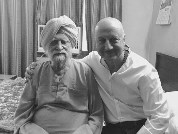 Anupam Kher, father in law