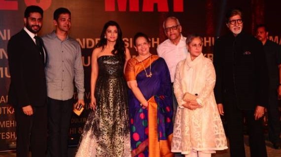 Bachchan's at sarbjit premiere