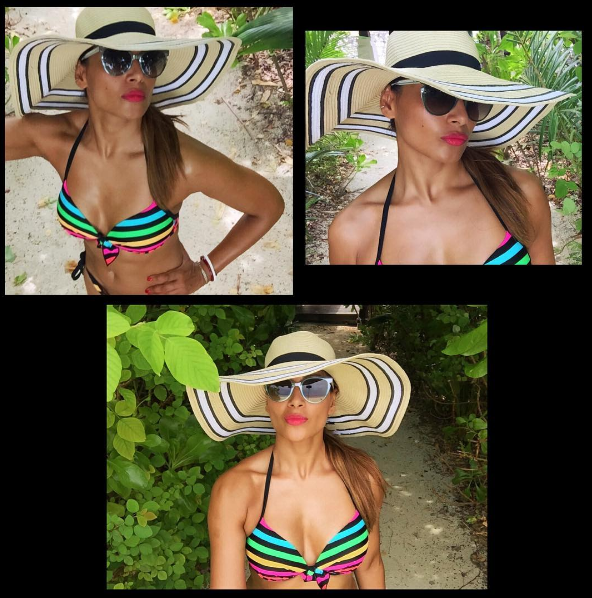 Bipasha Basu during her honeymoon