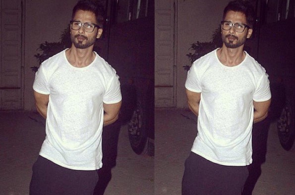 Check out, Shahid Kapoor's nightshooter swag