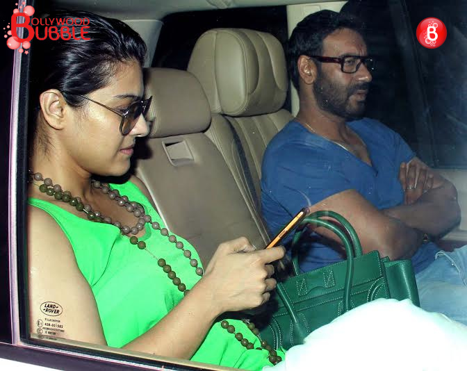 Kajol and Ajay Devgn