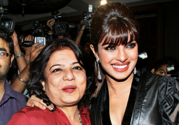 Priyanka Chopra with mother