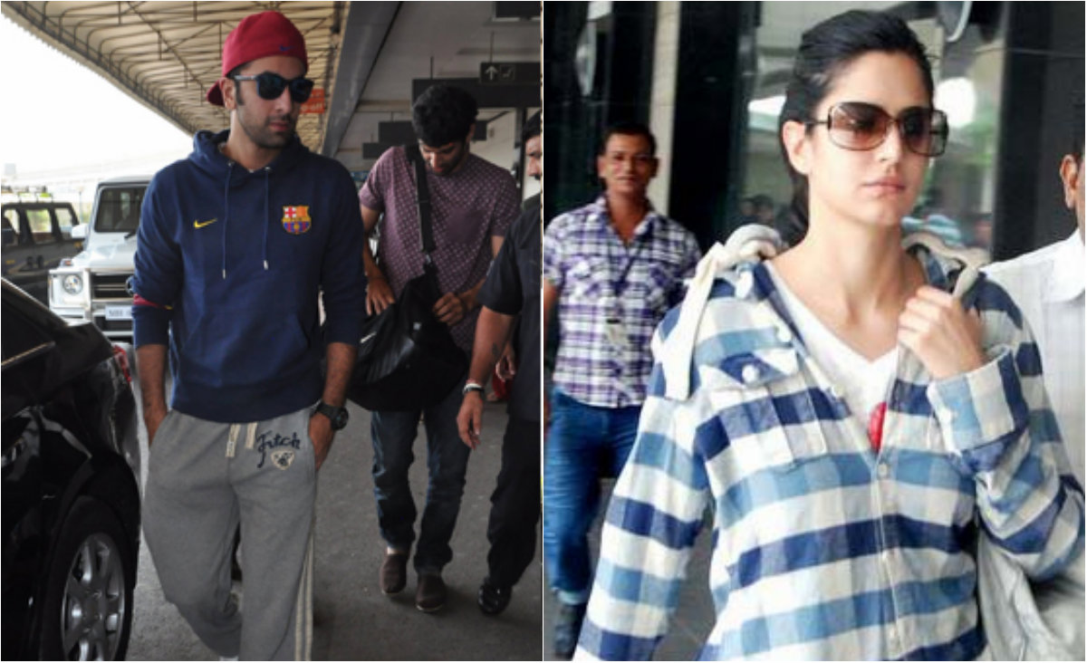 Ranbir Kapoor and Katrina Kaif travelling separately