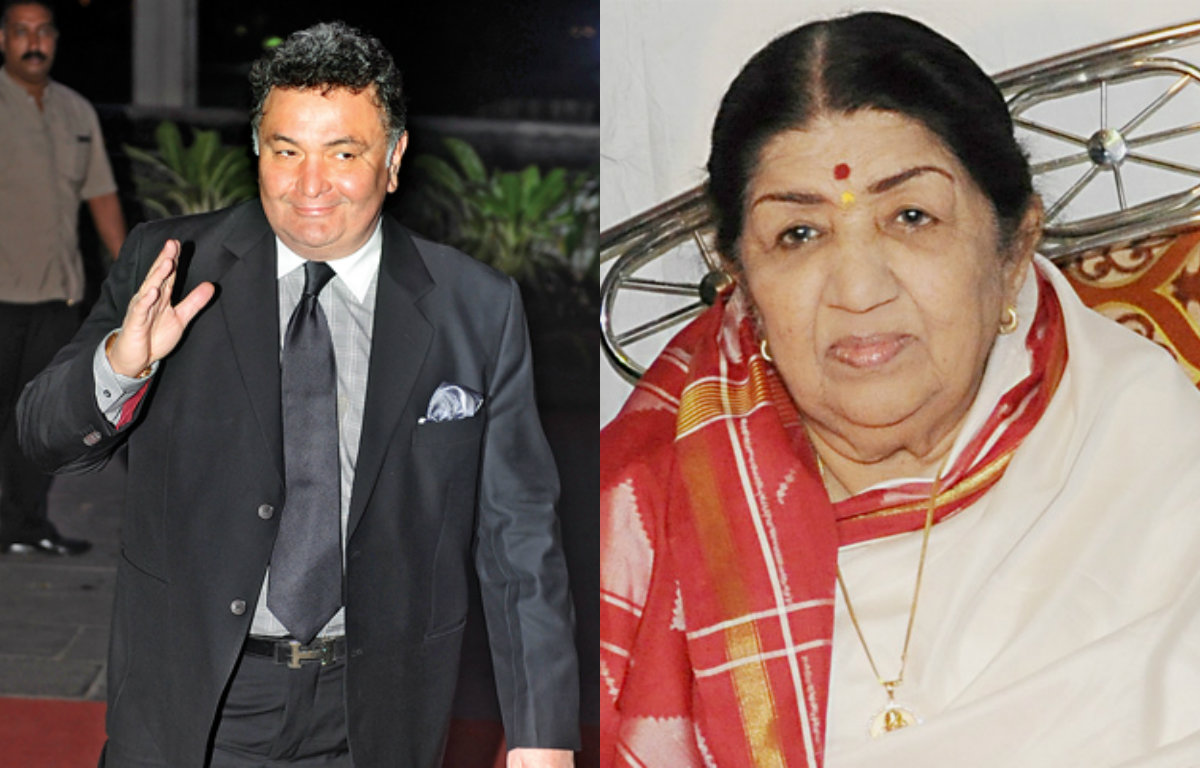 Lata Mangeshkar gifts Rishi Kapoor