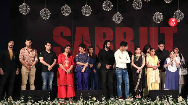 'Sarbjit' team and Sarabjit Singh's family at 'Sarbjit' Music Concert