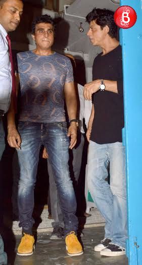 Shah Rukh Khan and Karim Morani