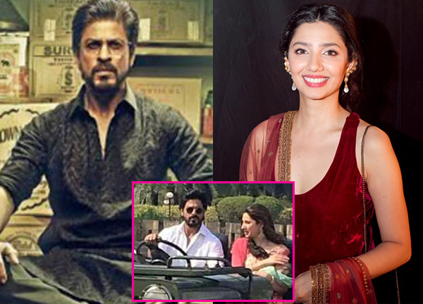 Shah Rukh Khan and Mahira Khan