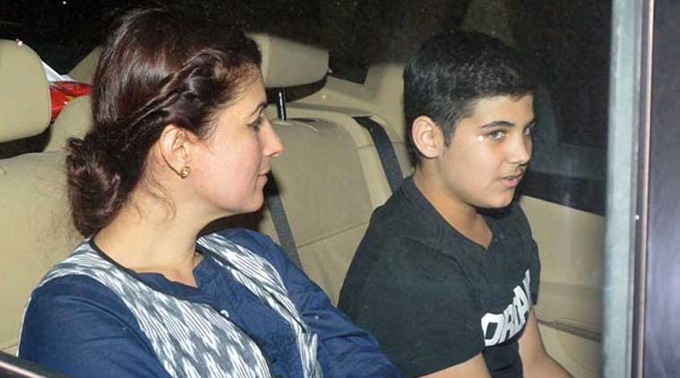 Twinkle Khanna with son arav