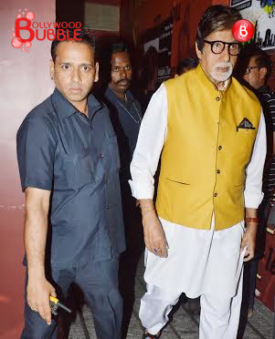 Amitabh Bachchan, Vidya Balan at the trailer launch of 'TE3N'