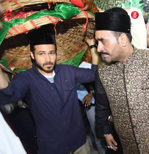 Emraan Hashmi, Mohd. Azharuddin at Nizamuddin Dargah for 'Azhar'