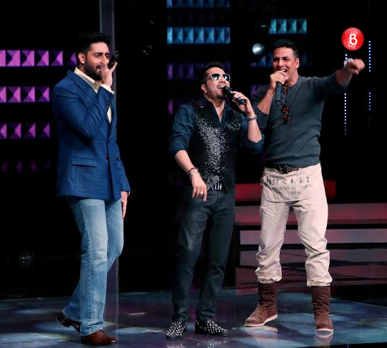 'Housefull 3' team Akshay, Abhishek and others at promotions of the movie