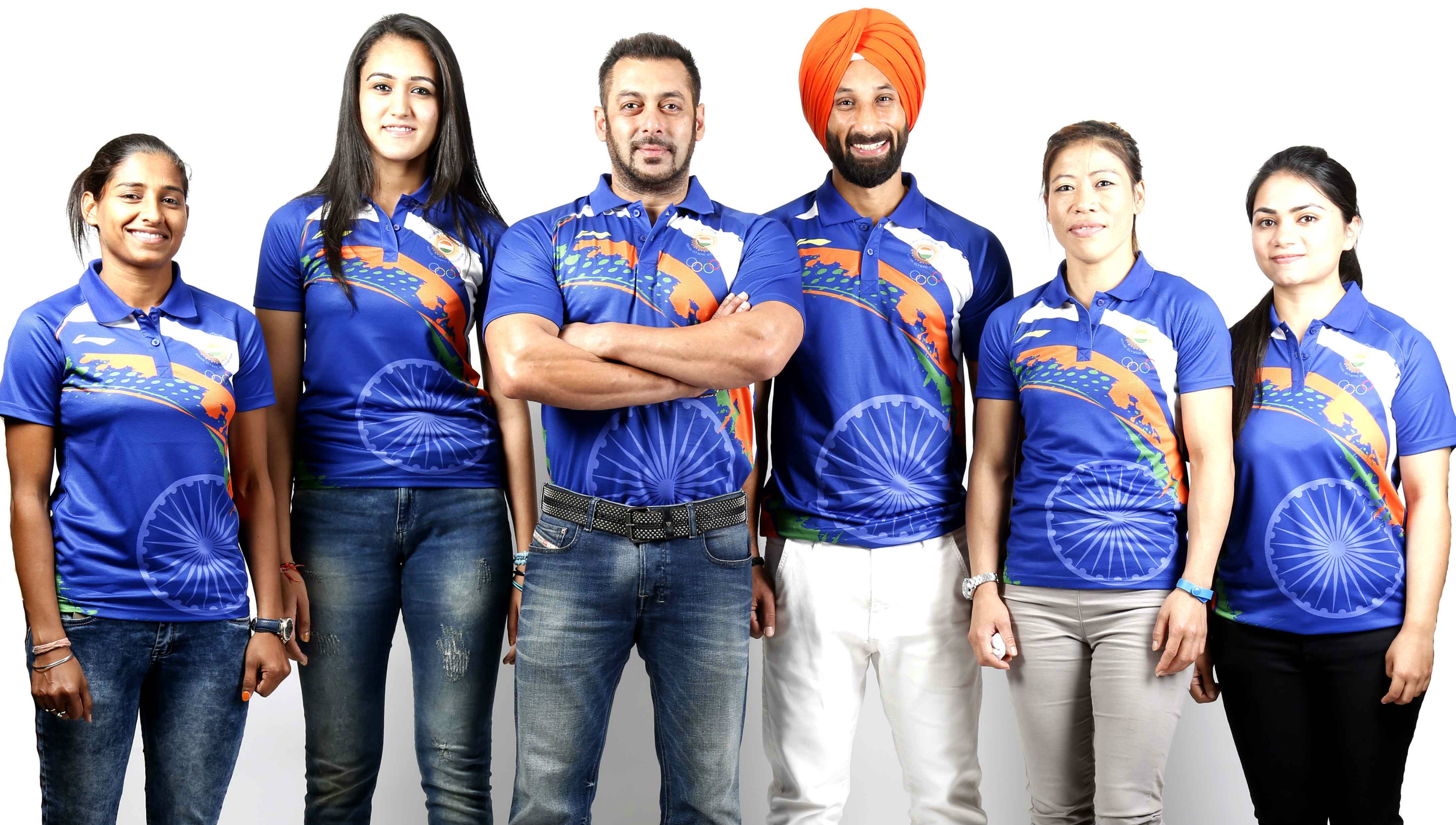 Salman Khan on sportsperson in Indian Olympic contingent