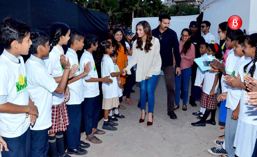 Alia Bhatt at ‘The Street Store’ launch for underprivileged