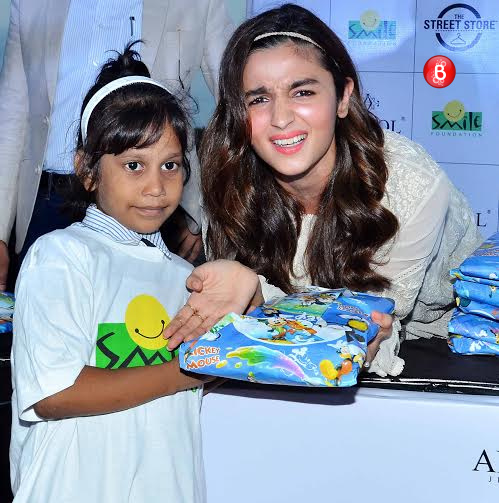 Alia Bhatt at ‘The Street Store’ launch for underprivileged