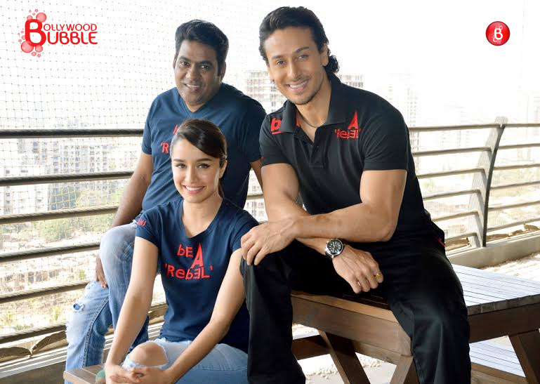 Tiger Shroff, Shraddha Kapoor at the success interview of 'Baaghi'