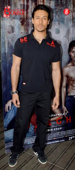 Tiger Shroff, Shraddha Kapoor at the success interview of 'Baaghi'