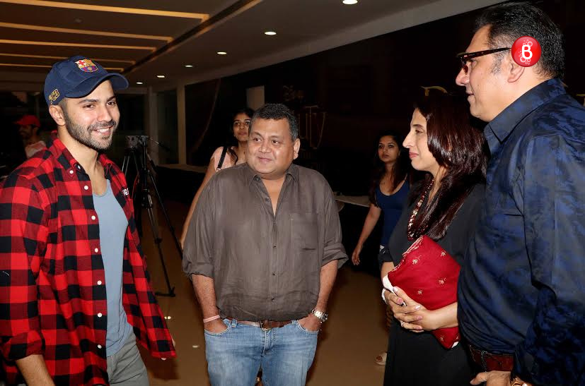 Varun Dhawan, Boman Irani at a musical event