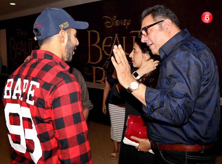 Varun Dhawan, Boman Irani at a musical event