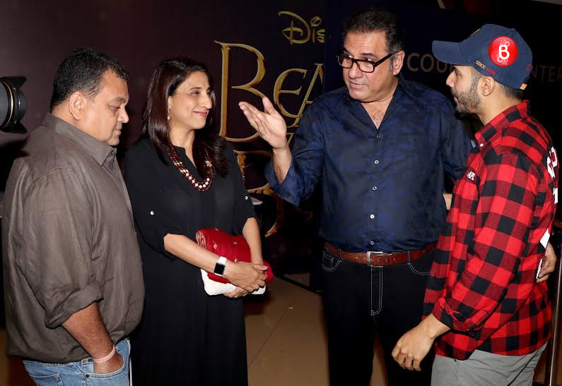 Varun Dhawan, Boman Irani at a musical event