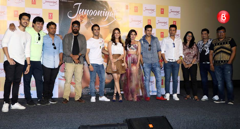 Pulkit Samrat and Yami Gautam at song launch event of 'Junooniyat'