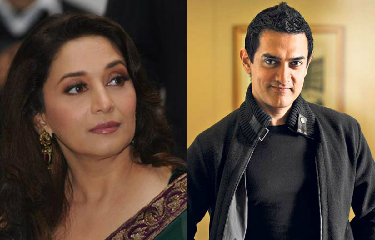 Madhuri Dixit Nene speaks about a funny incident with co-star Aamir Khan