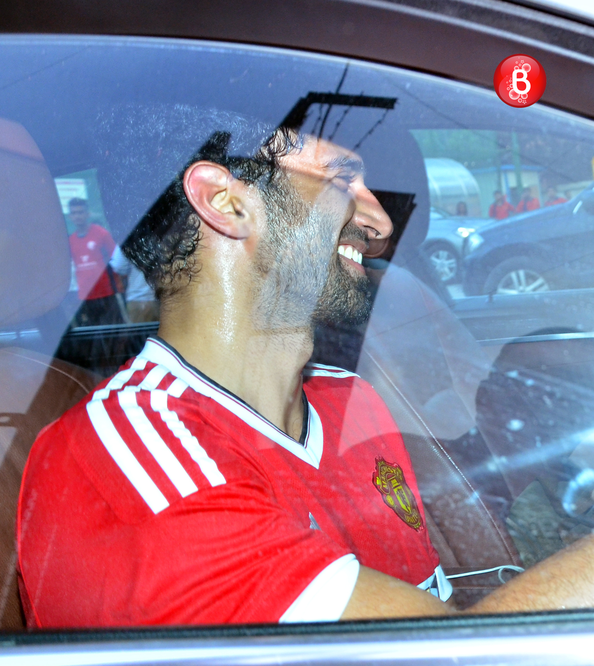 Aditya Roy Kapur snapped while doing his football practice