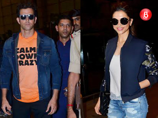 Hrithik Roshan and B-Town celebs leave for IIFA