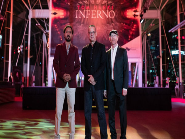 Irrfan Khan and Tom Hanks on 'Inferno'