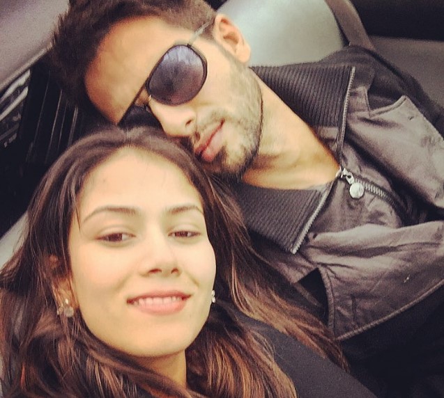 Shahid Kapoor and Mira Rajput