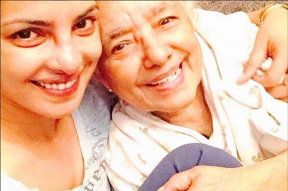 Priyanka Chopra with grandsmother