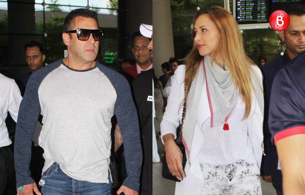 Salman Khan, Iulia Vantur snapped at airport