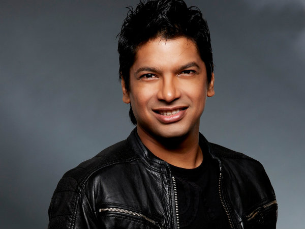 Shaan at an single launch event