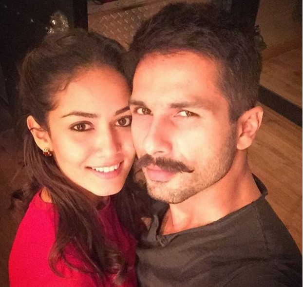 Shahid Kapoor and Mira Rajput