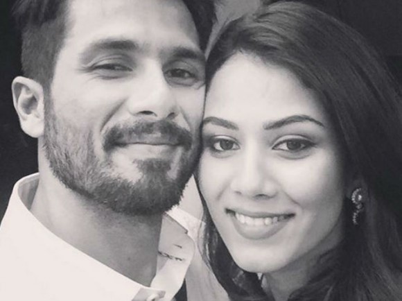 Shahid Kapoor and Mira Rajput