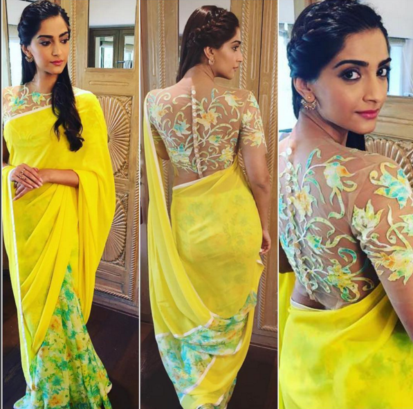 Shining bright in Yellow, Sonam!