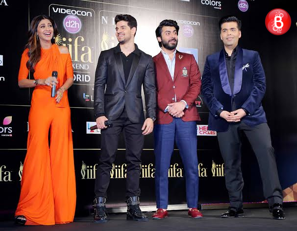 Shilpa Shetty, Sooraj Pancholi, Fawad Khan, Karan Johar