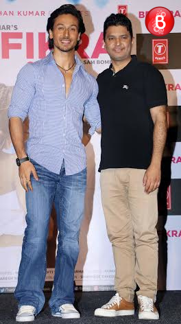 Tiger Shorff with filmmaker Bhushan Kumar