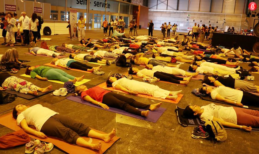 Shilpa Shetty's yoga masterclass