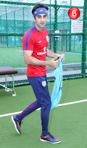 Ranbir Kapoor, Aditya Roy Kapur and other celebs practice football