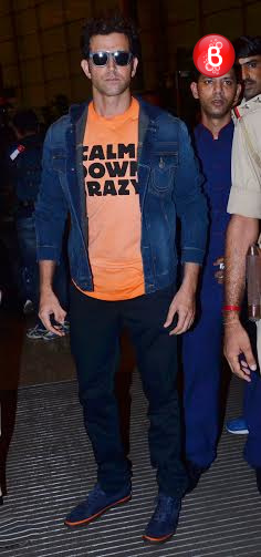 Hrithik Roshan and B-Town celebs leave for IIFA