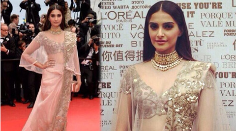 Sonam Kapoor in Pale Pink