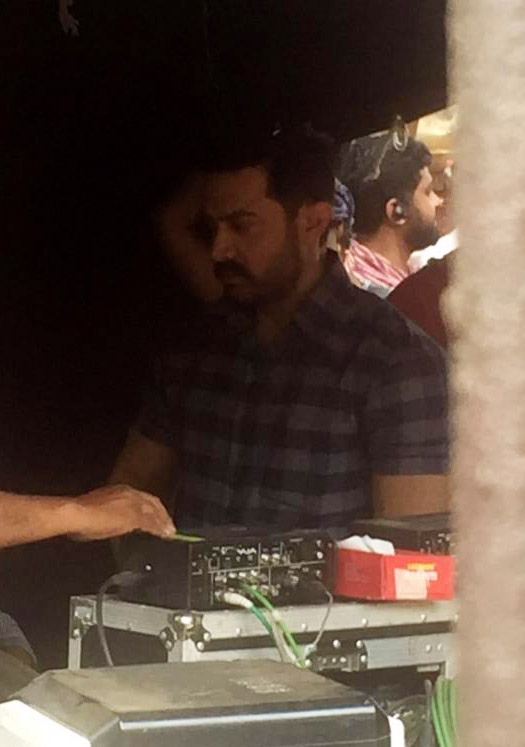 Aamir Khan on the sets of 'Dangal'