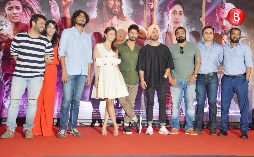 'Udta Punjab' press conference with the entire team