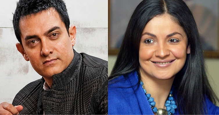 Aamir Khan and Pooja Bhatt